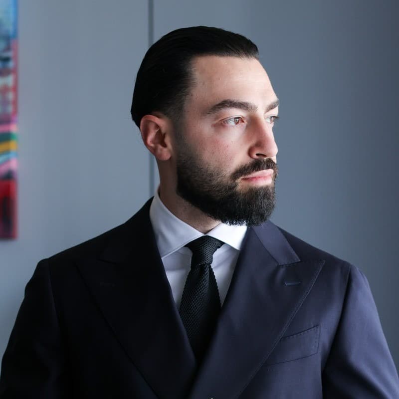 Portret van David Arakelov